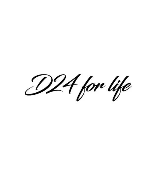 D24 for life - Dekal